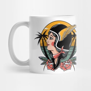 motor girl Mug